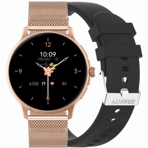 SMARTWATCH UNISEX GRAVITY GT12-4 - ROZMOWY BLUETOOTH, DODATKOWY PASEK (sg035d) SMARTWATCH UNISEX GRAVITY GT12-4 - ROZMOWY BLUETOOTH, DODATKOWY PASEK (sg035d)