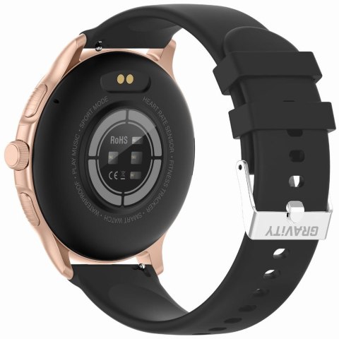 SMARTWATCH UNISEX GRAVITY GT12-4 - ROZMOWY BLUETOOTH, DODATKOWY PASEK (sg035d) SMARTWATCH UNISEX GRAVITY GT12-4 - ROZMOWY BLUETOOTH, DODATKOWY PASEK (sg035d)