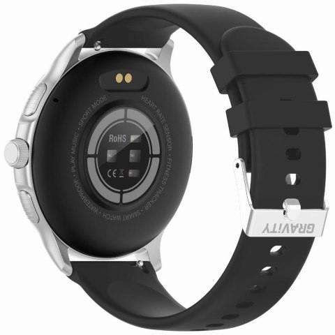 SMARTWATCH UNISEX GRAVITY GT12-7 - ROZMOWY BLUETOOTH, DODATKOWY PASEK (sg035g) SMARTWATCH UNISEX GRAVITY GT12-7 - ROZMOWY BLUETOOTH, DODATKOWY PASEK (sg035g)